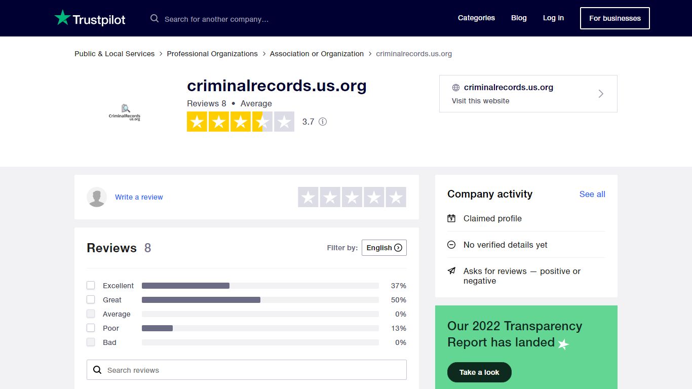 criminalrecords.us.org Reviews | Read Customer Service Reviews of ...