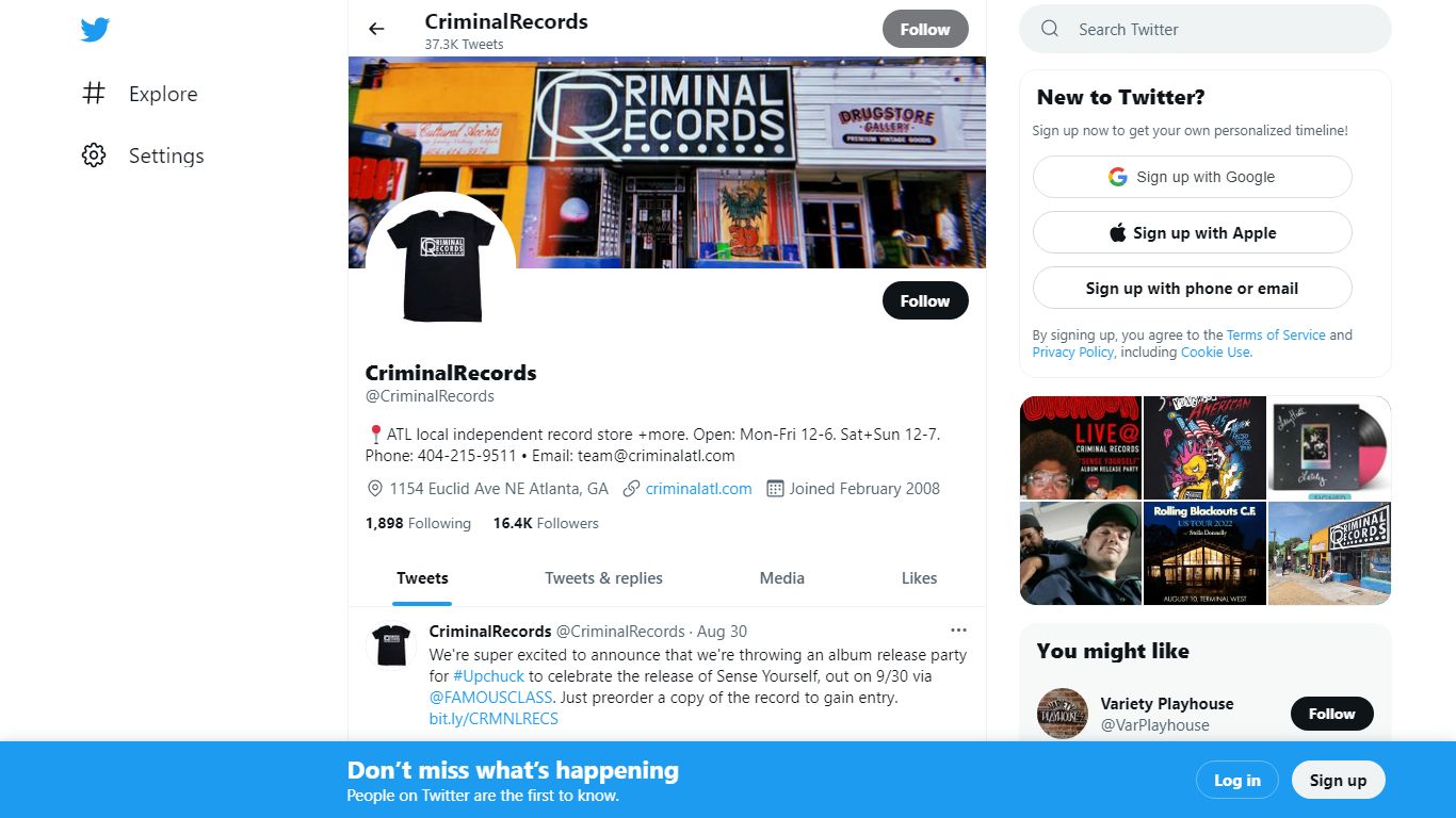 Criminal Records (@CriminalRecords) | Twitter